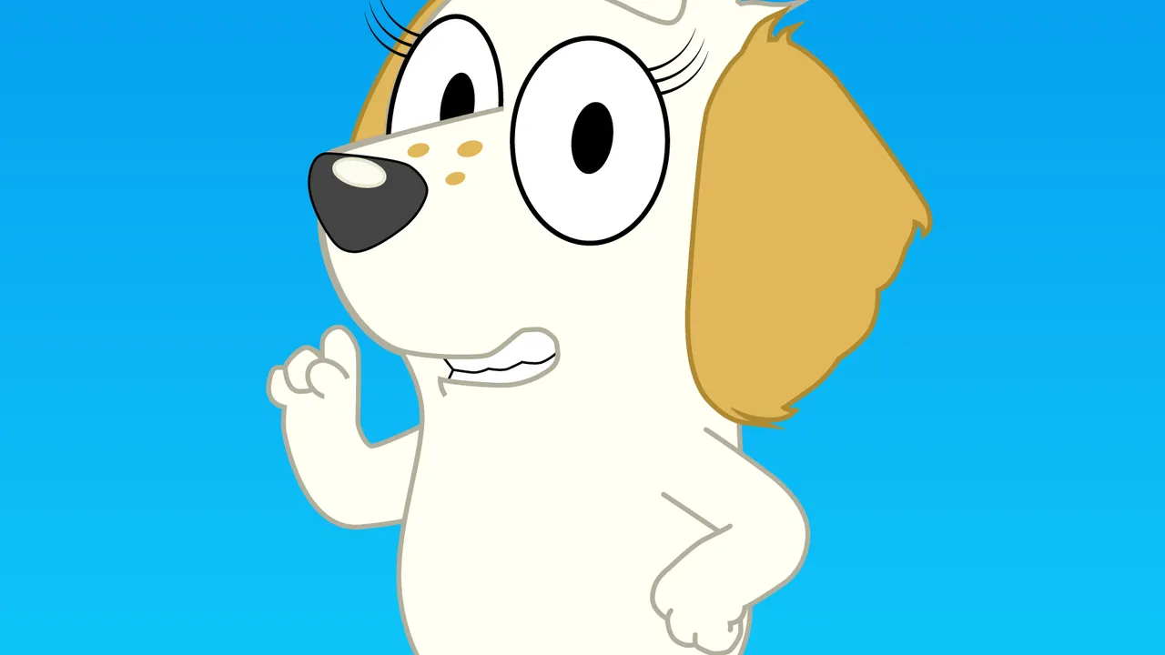 Drawing Our Puppy as a Bluey Character — featured image