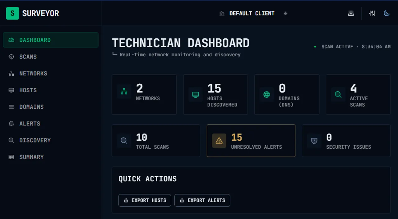 Surveyor MSP Hero Image